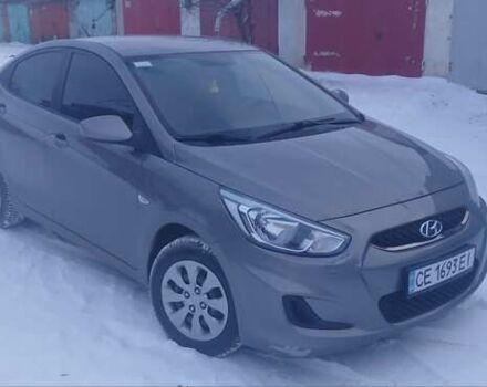 Серый Хендай Акцент, объемом двигателя 1.4 л и пробегом 116 тыс. км за 9000 $, фото 1 на Automoto.ua