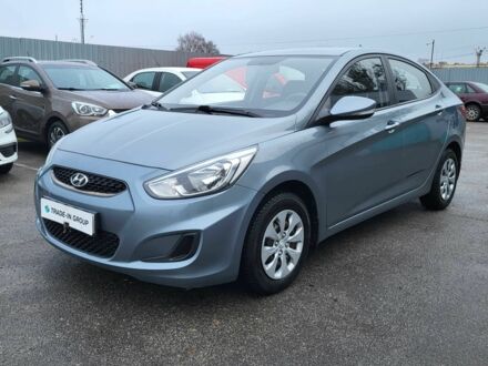 Сірий Хендай Акцент, об'ємом двигуна 1.4 л та пробігом 97 тис. км за 9500 $, фото 1 на Automoto.ua