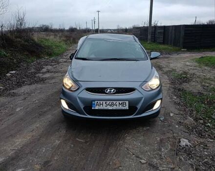 Серый Хендай Акцент, объемом двигателя 1.4 л и пробегом 54 тыс. км за 3999 $, фото 1 на Automoto.ua