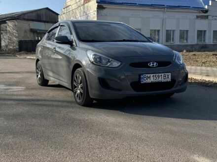 Хендай Акцент 2019 у Новгород-Северском на Automoto.ua Сірий Хендай Акцент, об'ємом двигуна 1.4 л та пробігом 3 тис. км за 11500 $, фото 1 на Automoto.ua