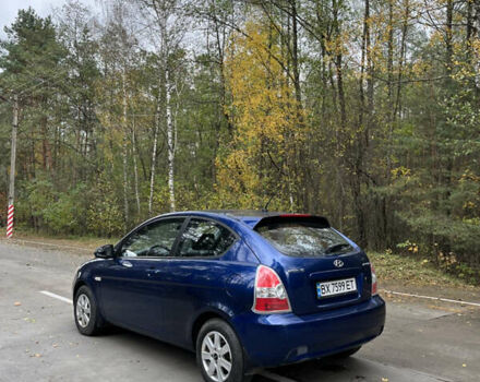 Синий Хендай Акцент, объемом двигателя 1.4 л и пробегом 160 тыс. км за 4400 $, фото 24 на Automoto.ua