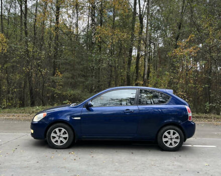 Синий Хендай Акцент, объемом двигателя 1.4 л и пробегом 160 тыс. км за 4400 $, фото 3 на Automoto.ua