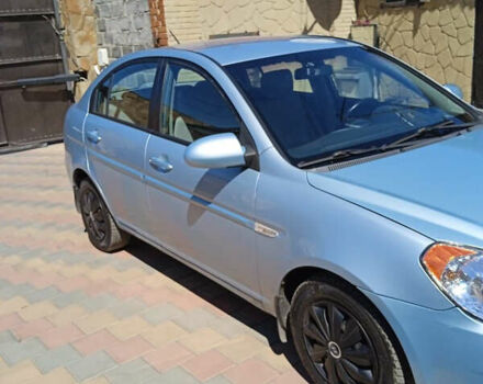 Синій Хендай Акцент, об'ємом двигуна 1.6 л та пробігом 229 тис. км за 5700 $, фото 1 на Automoto.ua