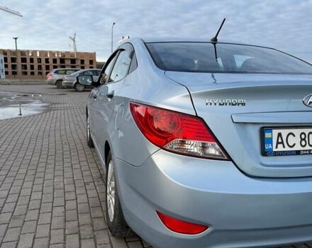 Синий Хендай Акцент, объемом двигателя 1.4 л и пробегом 220 тыс. км за 6700 $, фото 16 на Automoto.ua