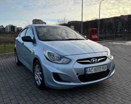 Синий Хендай Акцент, объемом двигателя 1.4 л и пробегом 220 тыс. км за 6700 $, фото 7 на Automoto.ua