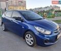 Синий Хендай Акцент, объемом двигателя 1.4 л и пробегом 121 тыс. км за 8700 $, фото 1 на Automoto.ua