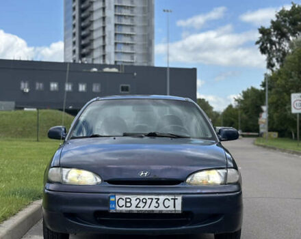 Синій Хендай Акцент, об'ємом двигуна 1.5 л та пробігом 300 тис. км за 1555 $, фото 2 на Automoto.ua