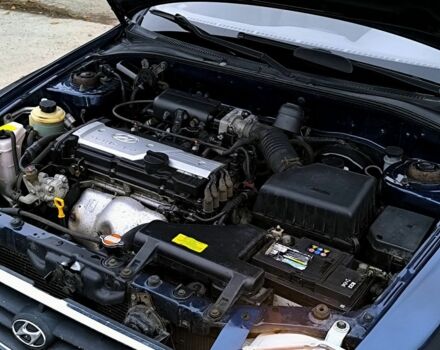 Синий Хендай Акцент, объемом двигателя 1.5 л и пробегом 154 тыс. км за 2100 $, фото 16 на Automoto.ua