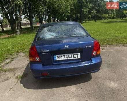 Синій Хендай Акцент, об'ємом двигуна 1.5 л та пробігом 231 тис. км за 2500 $, фото 1 на Automoto.ua