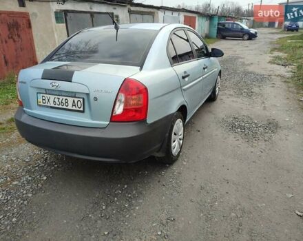 Синий Хендай Акцент, объемом двигателя 1.4 л и пробегом 300 тыс. км за 2650 $, фото 3 на Automoto.ua