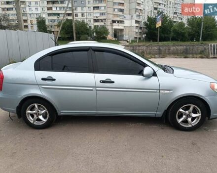 Хендай Акцент 2007 в Харькове на Automoto.ua Синий Хендай Акцент, объемом двигателя 1.4 л и пробегом 252 тыс. км за 4500 $, фото 3 на Automoto.ua