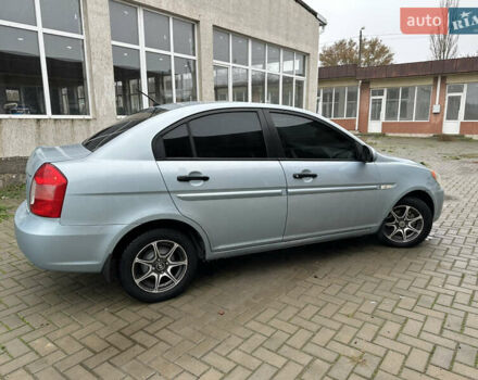 Синий Хендай Акцент, объемом двигателя 1.4 л и пробегом 174 тыс. км за 5450 $, фото 11 на Automoto.ua