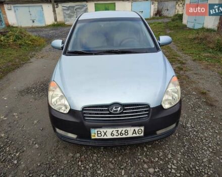 Синий Хендай Акцент, объемом двигателя 1.4 л и пробегом 300 тыс. км за 2800 $, фото 7 на Automoto.ua