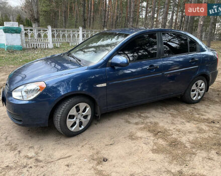 Синий Хендай Акцент, объемом двигателя 1.49 л и пробегом 165 тыс. км за 5500 $, фото 6 на Automoto.ua