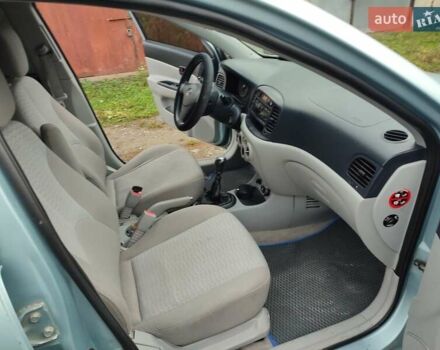 Синий Хендай Акцент, объемом двигателя 1.4 л и пробегом 300 тыс. км за 2650 $, фото 11 на Automoto.ua