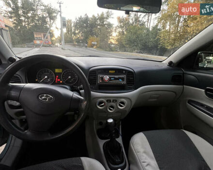 Хендай Акцент 2007 в Киеве на Automoto.ua Синий Хендай Акцент, объемом двигателя 1.4 л и пробегом 248 тыс. км за 3900 $, фото 9 на Automoto.ua