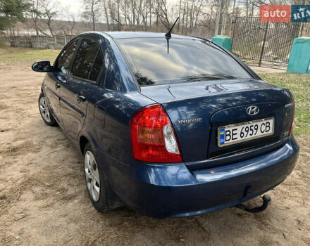 Синий Хендай Акцент, объемом двигателя 1.49 л и пробегом 165 тыс. км за 5500 $, фото 5 на Automoto.ua