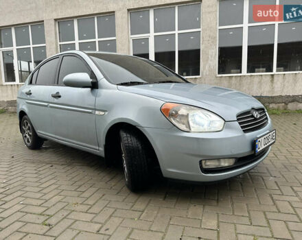 Синий Хендай Акцент, объемом двигателя 1.4 л и пробегом 174 тыс. км за 5450 $, фото 12 на Automoto.ua