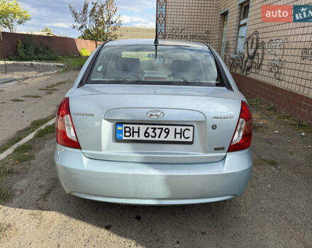 Синій Хендай Акцент, об'ємом двигуна 1.49 л та пробігом 121 тис. км за 5300 $, фото 6 на Automoto.ua