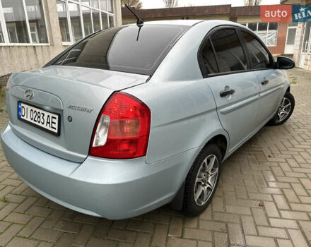 Синий Хендай Акцент, объемом двигателя 1.4 л и пробегом 174 тыс. км за 5450 $, фото 9 на Automoto.ua