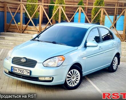 Хендай Акцент 2007 в Кривом Роге на Automoto.ua Синий Хендай Акцент, объемом двигателя 1.6 л и пробегом 190 тыс. км за 4350 $, фото 4 на Automoto.ua