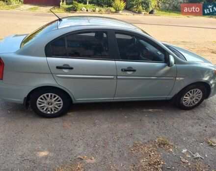 Синий Хендай Акцент, объемом двигателя 1.4 л и пробегом 214 тыс. км за 4700 $, фото 8 на Automoto.ua