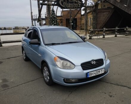 Синій Хендай Акцент, об'ємом двигуна 1.4 л та пробігом 186 тис. км за 4900 $, фото 1 на Automoto.ua