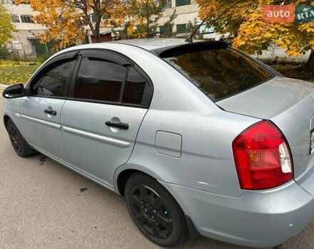 Хендай Акцент 2007 в Киеве на Automoto.ua Синий Хендай Акцент, объемом двигателя 1.4 л и пробегом 243 тыс. км за 4999 $, фото 4 на Automoto.ua