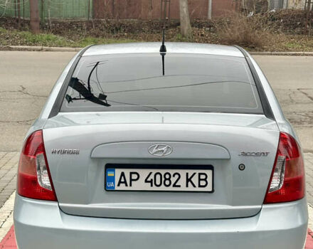 Синий Хендай Акцент, объемом двигателя 1.4 л и пробегом 161 тыс. км за 4800 $, фото 4 на Automoto.ua