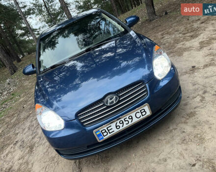 Синий Хендай Акцент, объемом двигателя 1.49 л и пробегом 165 тыс. км за 5500 $, фото 23 на Automoto.ua