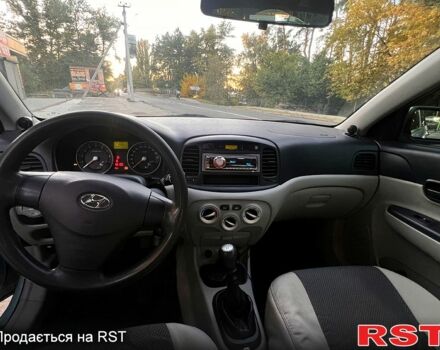 Хендай Акцент 2007 в Киеве на Automoto.ua Синий Хендай Акцент, объемом двигателя 1.4 л и пробегом 254 тыс. км за 4000 $, фото 7 на Automoto.ua