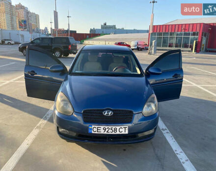 Хендай Акцент 2007 в Киеве на Automoto.ua Синий Хендай Акцент, объемом двигателя 1.4 л и пробегом 173 тыс. км за 4500 $, фото 1 на Automoto.ua