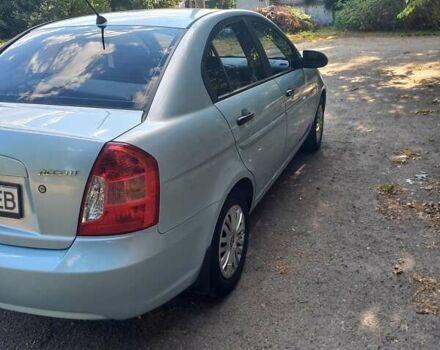 Синий Хендай Акцент, объемом двигателя 1.4 л и пробегом 214 тыс. км за 4700 $, фото 7 на Automoto.ua