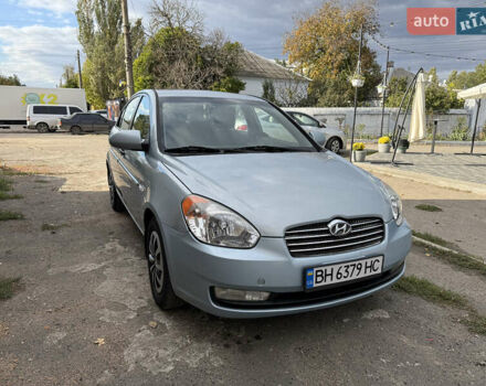 Синій Хендай Акцент, об'ємом двигуна 1.49 л та пробігом 121 тис. км за 5300 $, фото 1 на Automoto.ua