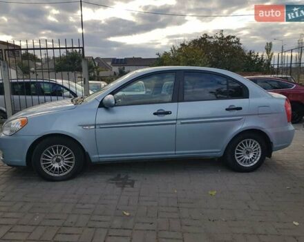 Синий Хендай Акцент, объемом двигателя 1.4 л и пробегом 220 тыс. км за 5200 $, фото 10 на Automoto.ua
