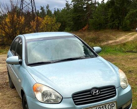 Хендай Акцент 2007 в Киеве на Automoto.ua Синий Хендай Акцент, объемом двигателя 1.4 л и пробегом 254 тыс. км за 4000 $, фото 1 на Automoto.ua