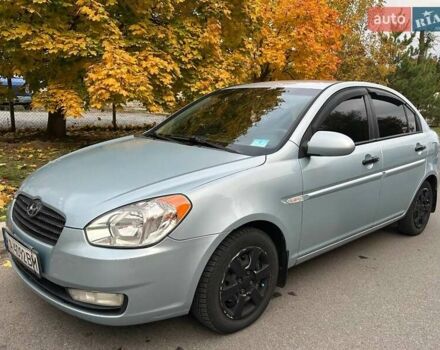 Хендай Акцент 2007 в Киеве на Automoto.ua Синий Хендай Акцент, объемом двигателя 1.4 л и пробегом 243 тыс. км за 4999 $, фото 5 на Automoto.ua