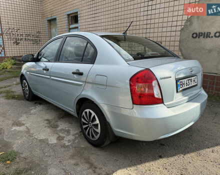 Синій Хендай Акцент, об'ємом двигуна 1.49 л та пробігом 121 тис. км за 5300 $, фото 2 на Automoto.ua