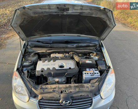 Синий Хендай Акцент, объемом двигателя 1.4 л и пробегом 125 тыс. км за 4700 $, фото 11 на Automoto.ua