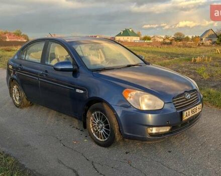 Синій Хендай Акцент, об'ємом двигуна 1.6 л та пробігом 276 тис. км за 4700 $, фото 1 на Automoto.ua