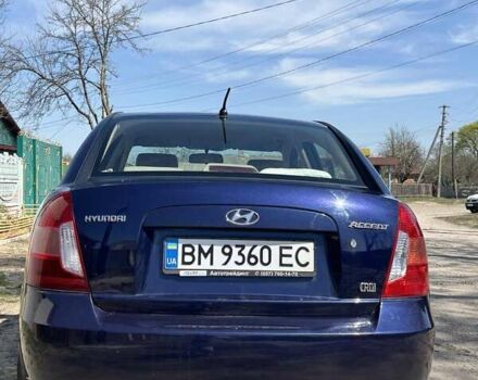Синий Хендай Акцент, объемом двигателя 1.5 л и пробегом 163 тыс. км за 5190 $, фото 5 на Automoto.ua
