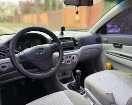 Синій Хендай Акцент, об'ємом двигуна 1.4 л та пробігом 227 тис. км за 3800 $, фото 20 на Automoto.ua