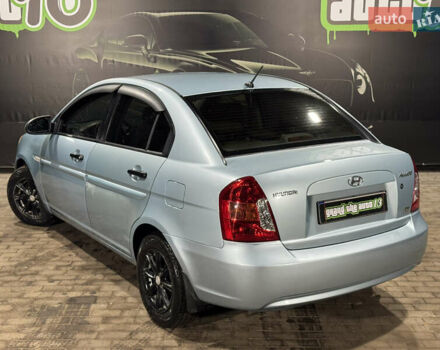 Синий Хендай Акцент, объемом двигателя 1.49 л и пробегом 181 тыс. км за 4999 $, фото 15 на Automoto.ua