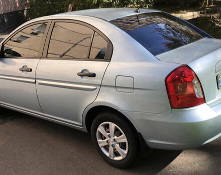 Синий Хендай Акцент, объемом двигателя 1.4 л и пробегом 290 тыс. км за 4300 $, фото 7 на Automoto.ua