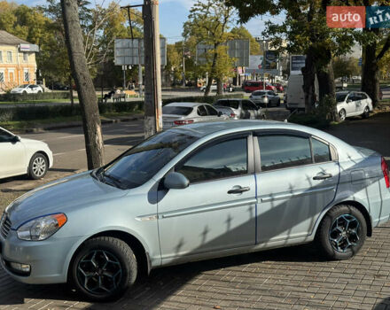 Синій Хендай Акцент, об'ємом двигуна 1.4 л та пробігом 56 тис. км за 7700 $, фото 5 на Automoto.ua