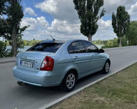 Синий Хендай Акцент, объемом двигателя 1.6 л и пробегом 237 тыс. км за 5200 $, фото 5 на Automoto.ua