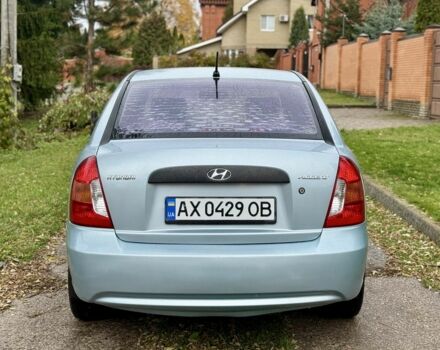 Синій Хендай Акцент, об'ємом двигуна 1.4 л та пробігом 227 тис. км за 3800 $, фото 4 на Automoto.ua