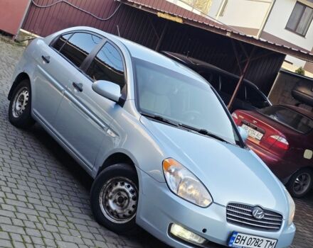 Синий Хендай Акцент, объемом двигателя 1.5 л и пробегом 185 тыс. км за 4650 $, фото 11 на Automoto.ua