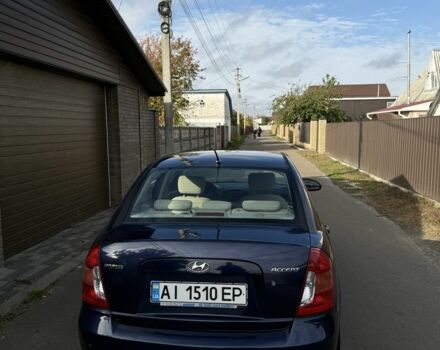 Синій Хендай Акцент, об'ємом двигуна 1.4 л та пробігом 276 тис. км за 4250 $, фото 1 на Automoto.ua