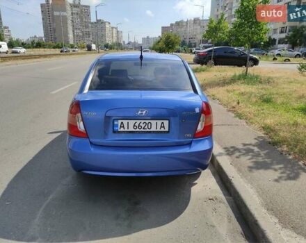 Синій Хендай Акцент, об'ємом двигуна 1.5 л та пробігом 260 тис. км за 4600 $, фото 4 на Automoto.ua